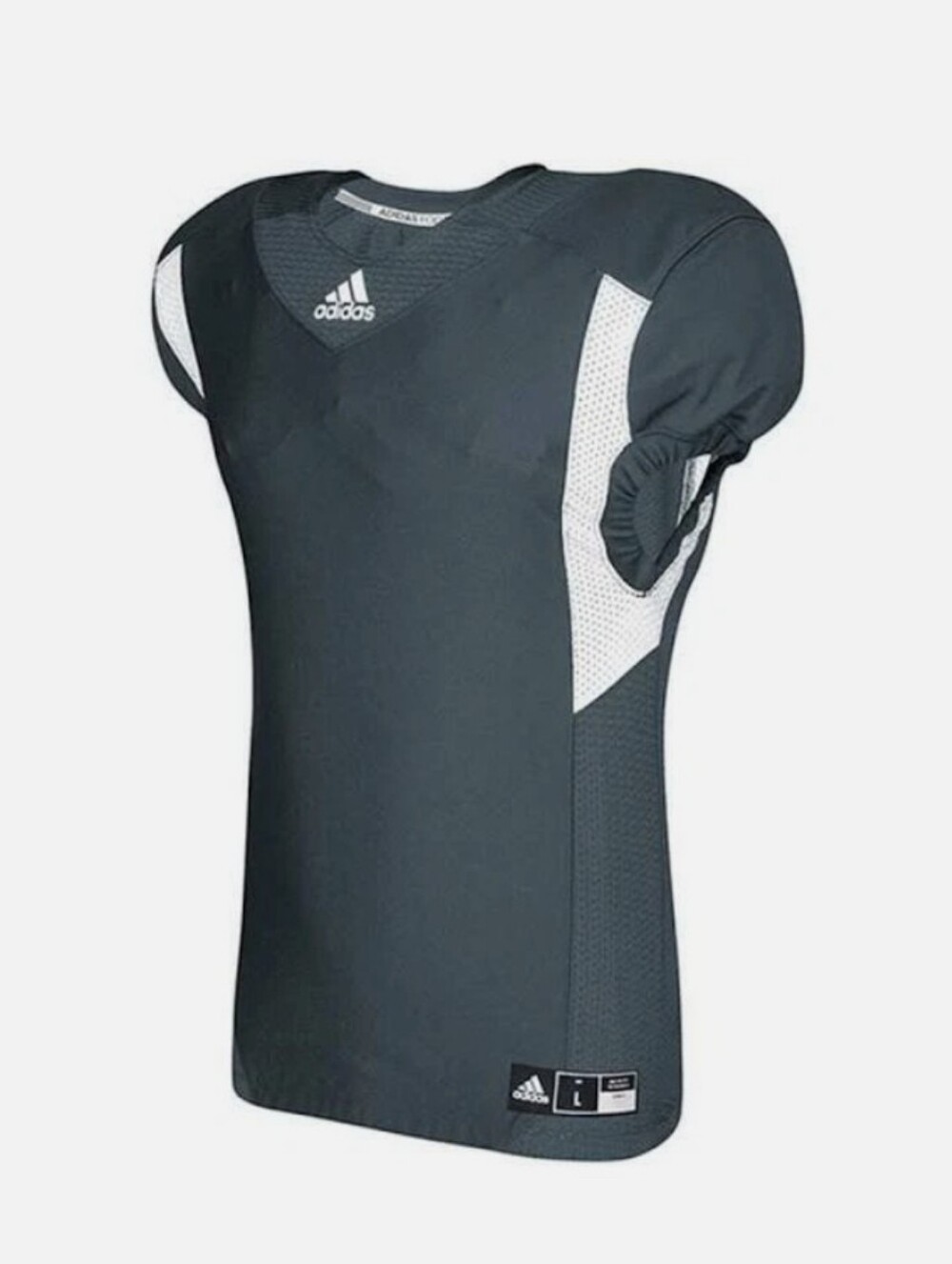 Adidas LG Football Jersey Gray & White BRAND-NEW